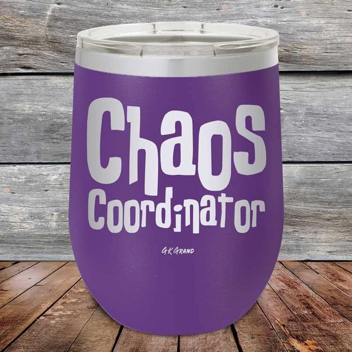 Chaos Coordiantor - Powder Coated Etched Tumbler - GK GRAND GIFTS