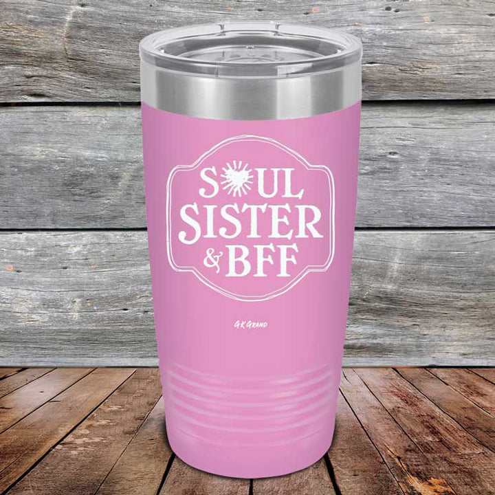Soul Sister - Powder Coated Etched Tumbler