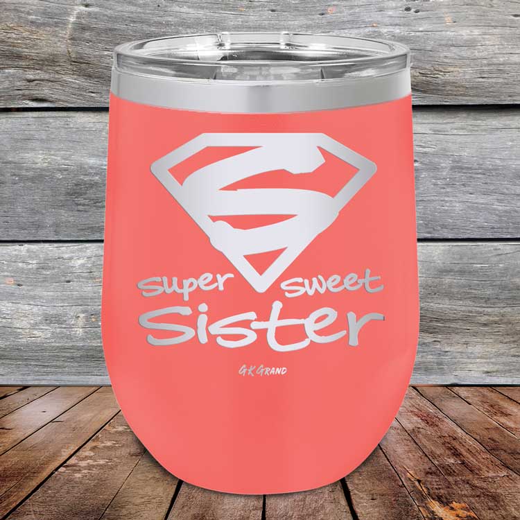 Super Sweet Sister - Powder Coated Etched Tumbler