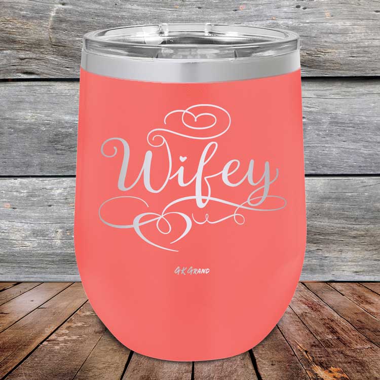 Wifey - Powder Coated Etched Tumbler