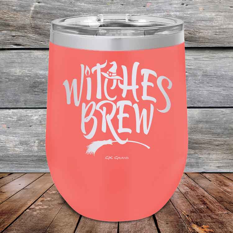 Witches Brew - Powder Coated Etched Tumbler