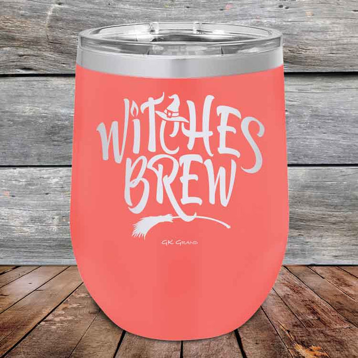 Witches Brew - Powder Coated Etched Tumbler